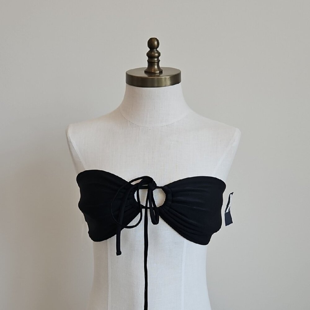Abercrombe & Fitch Black Halter Bikini Top - Picture 3 of 6